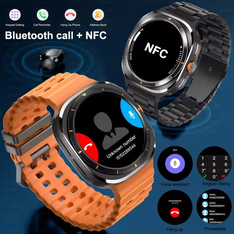 Galaxy Watch 7 Ultra Smart Watch 32GB Memory GPS NFC 1.5"AMOLED Screen Fitness Tracker Health Smartwatch For Samsung