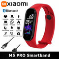 Xiaomi M5 Pro Smart Watch Relógio Contador de passos Bluetooth Síncrono Telefone 2025 Novo