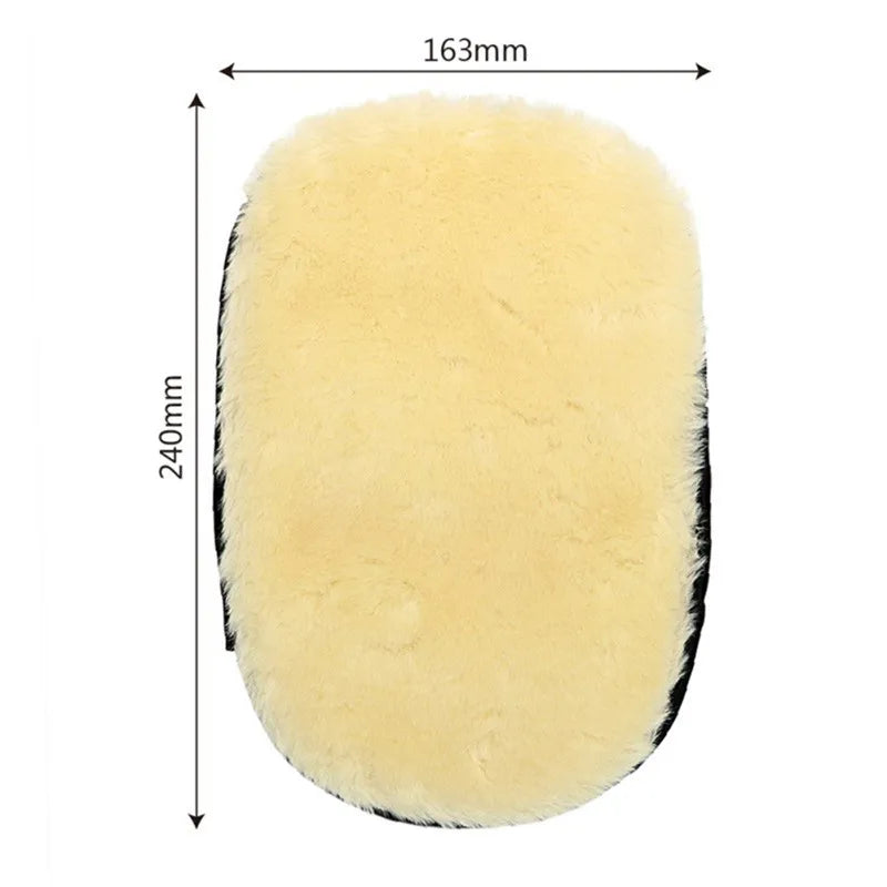 Luva de Limpeza Microfibra Lã Macia Carro