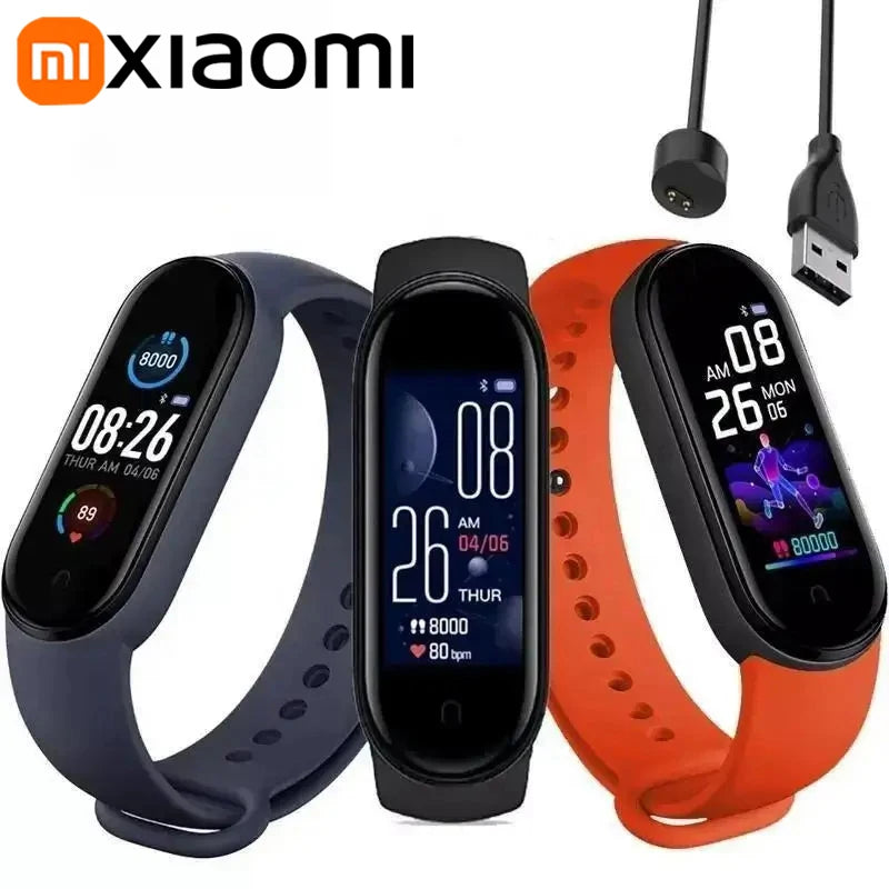 Xiaomi M5 Pro Smart Watch Relógio Contador de passos Bluetooth Síncrono Telefone 2025 Novo